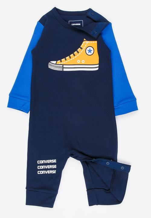 Converse - Grippy Coverall and Hat Set Navy
