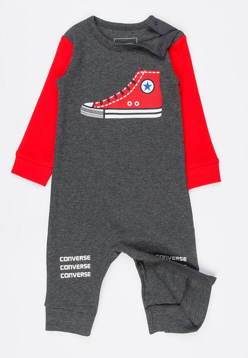 Converse - Grippy Coverall and Hat Set Grey