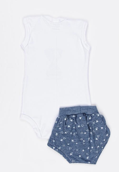 Pickalilly - Racing Puppy Summer Set Blue