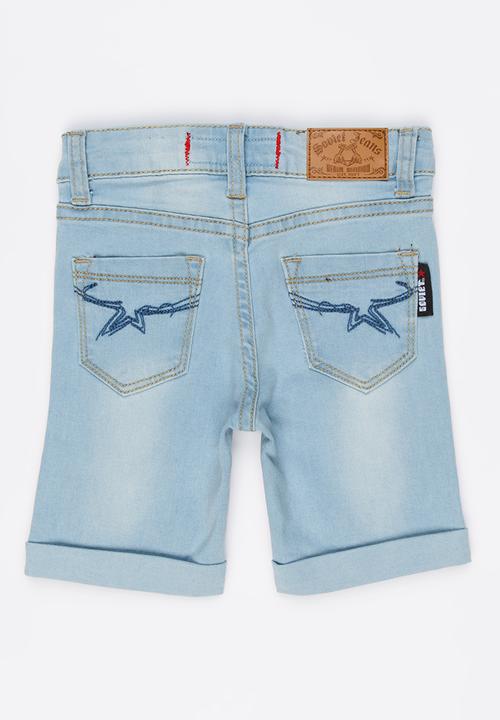 SOVIET - Windsor Denim Shorts Blue