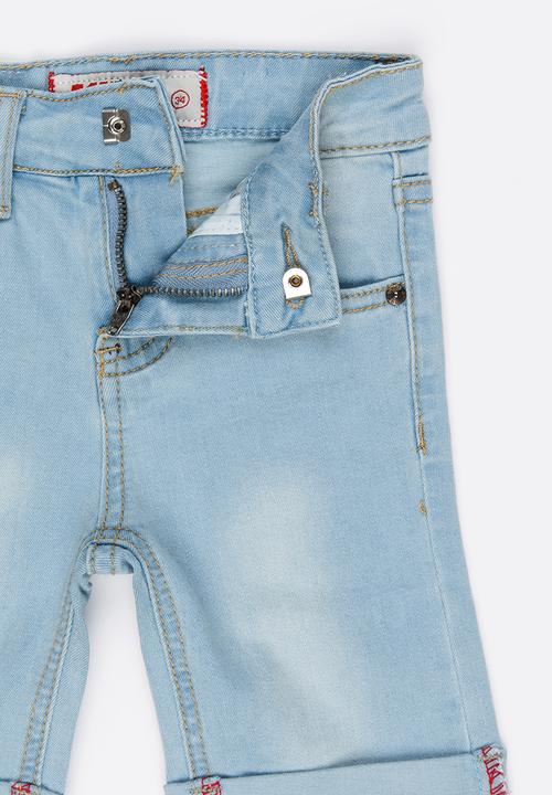 SOVIET - Windsor Denim Shorts Blue