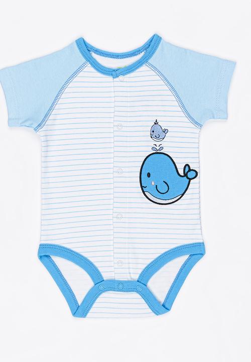 Pop Candy - Shortsleeve Bodysuit Blue