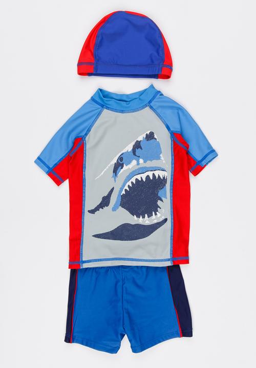 Pop Candy - Three Piece Swimsuit Blue
