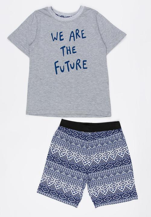 Rebel Republic - Pyjama Set Multi-colour