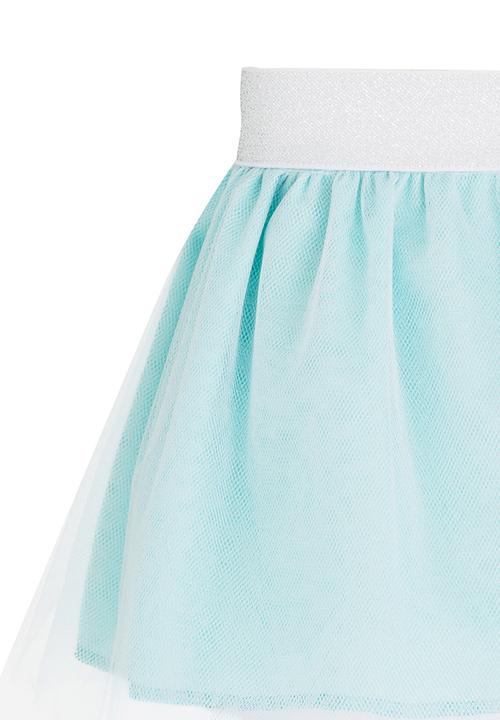 Pickalilly - Girls Tulle Skirt Turquoise