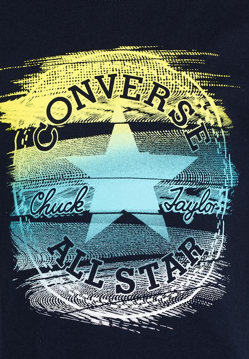 Converse - Glitch Chuck Patch Tee Navy