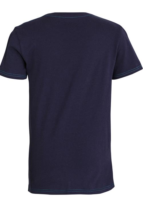 GUESS - S/S Denim Co. Tee Blue