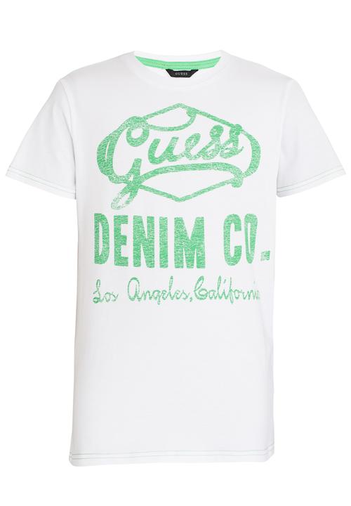 GUESS - S/S Denim Co. Tee White
