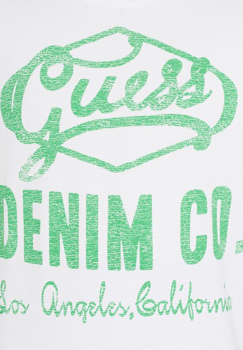 GUESS - S/S Denim Co. Tee White