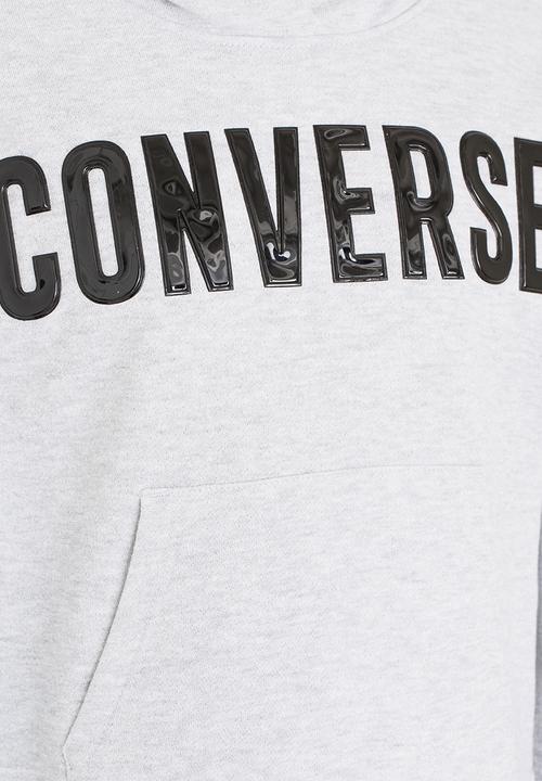 Converse - Lurex Fleece Pullover Pale Grey