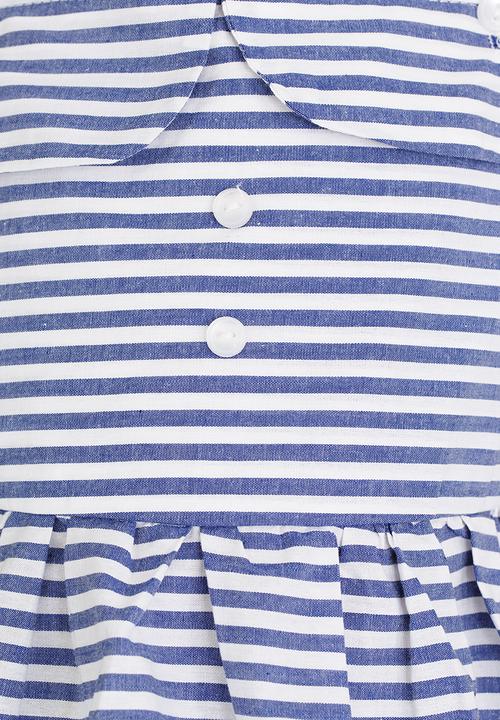 Pop Candy - Stripe Sundress Blue