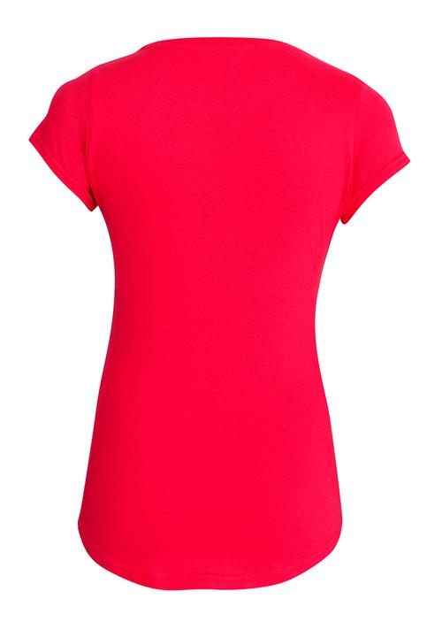 GUESS - S/S Question Tee Rose