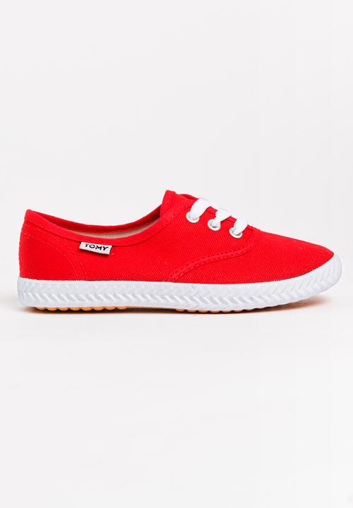 TOMY - Tomy Original Lace Up Red
