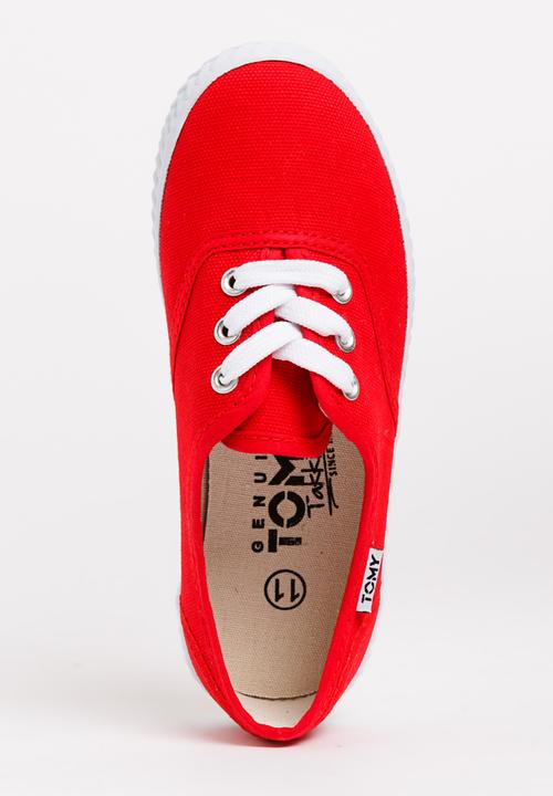 TOMY - Tomy Original Lace Up Red