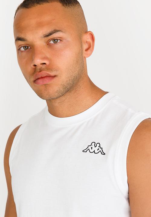 KAPPA - Cadwell Cotton Vest White