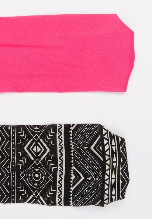 Jewels and Lace - Headband Twin Pack Multi-colour