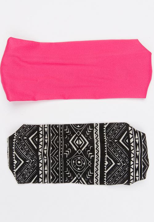 Jewels and Lace - Headband Twin Pack Multi-colour