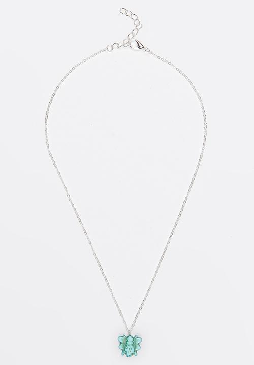 Jewels and Lace - Little Bee Necklace  Silver