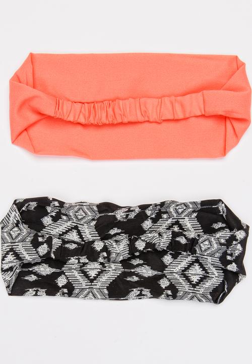 Jewels and Lace - Headband Twin Pack Multi-colour