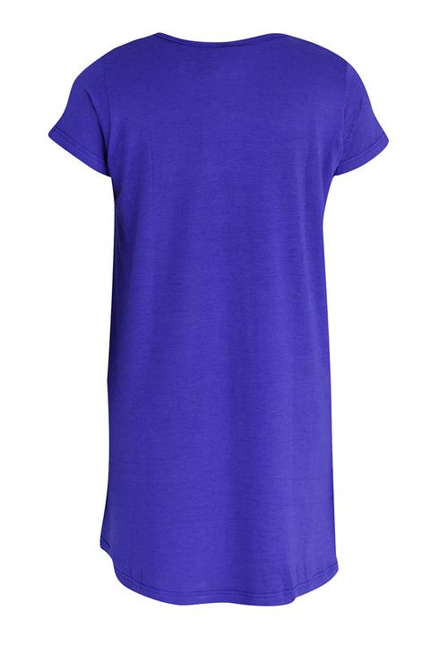 Rebel Republic - Criss Cross Front A-line Dress Blue