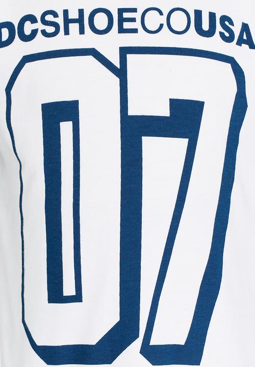 DC - Jersey Seven  Short Sleeve Tods Tee White