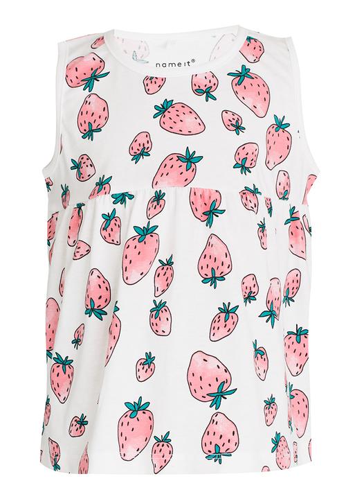 Name It - Printed Tee White