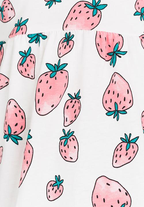 Name It - Printed Tee White