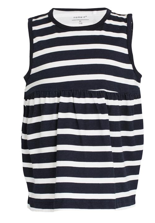 Name It - Printed Tank Top Navy & White