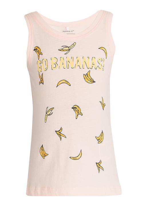 Name It - Printed Tee Pale Pink