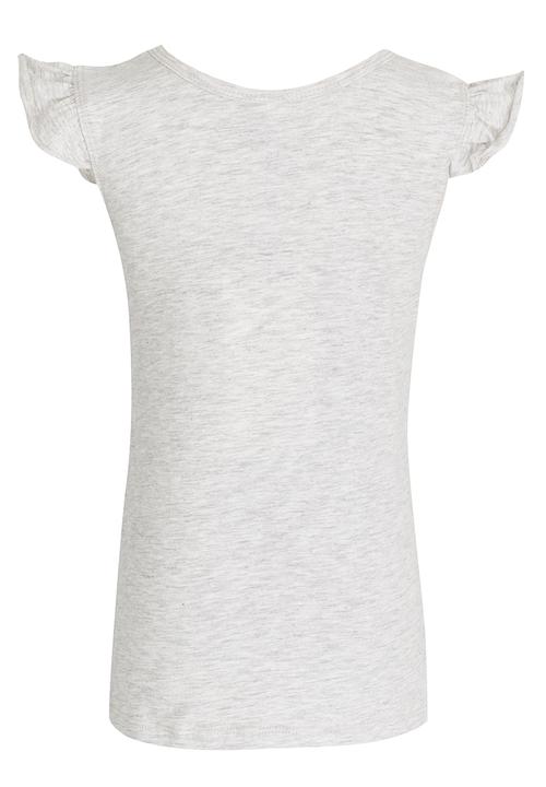 Name It - Printed Tee Pale Grey
