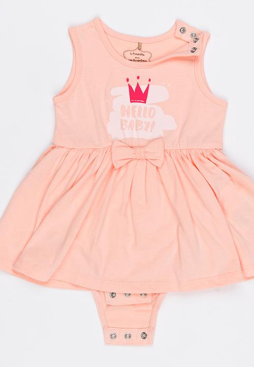 Soobe - Printed Dress Coral