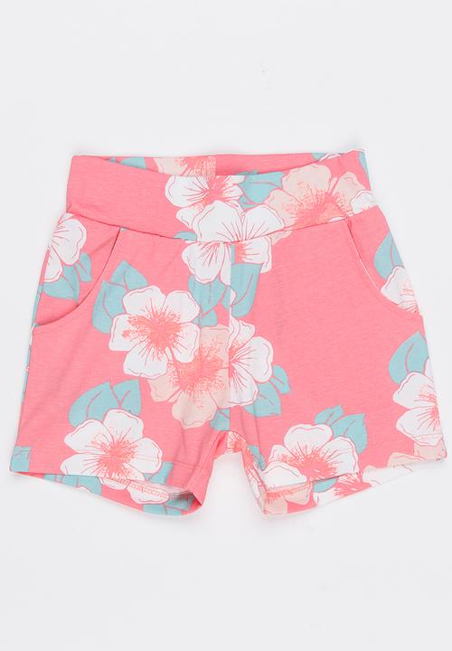 Name It - Printed Shorts White