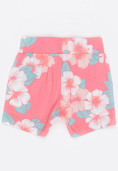 Name It - Printed Shorts White