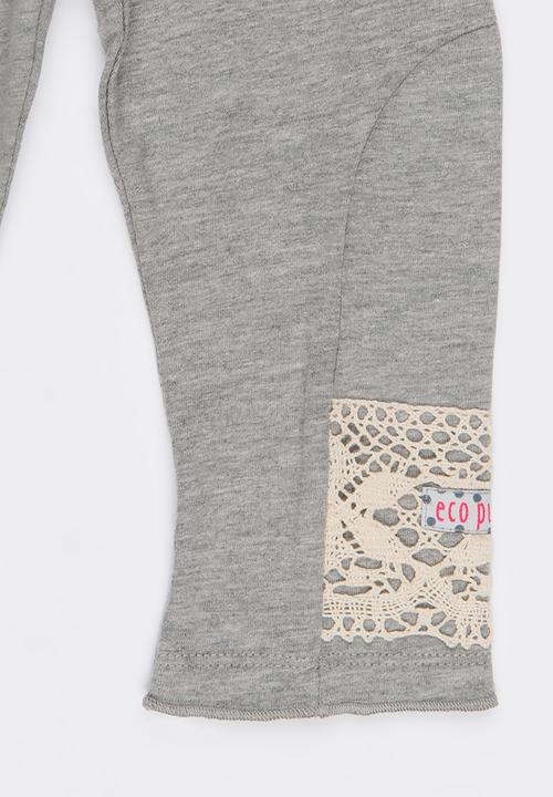 Eco Punk - Girls Leggings Grey