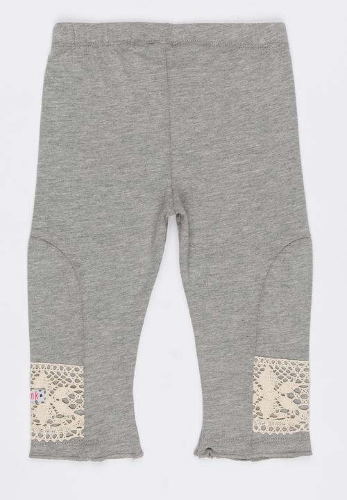 Eco Punk - Girls Leggings Grey