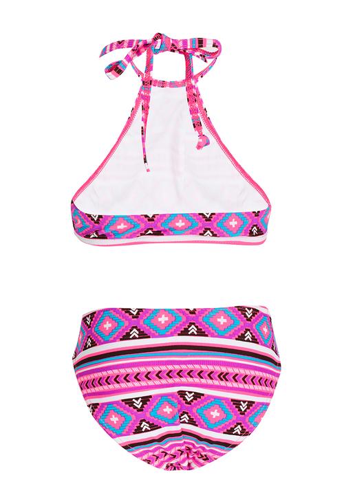 Sun Things - Halter Top & Basic Panty Set Multi-colour