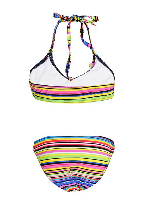 Sun Things - Strappy Bralet & Panty Set Multi-colour