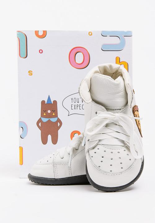 shooshoos - Got Snacks High  Top Sneaker White