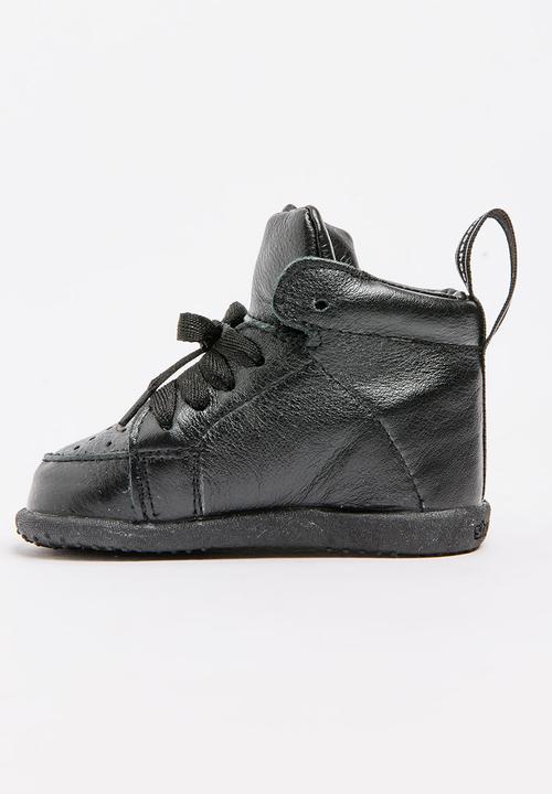 shooshoos - South Face High  Top Sneaker Black