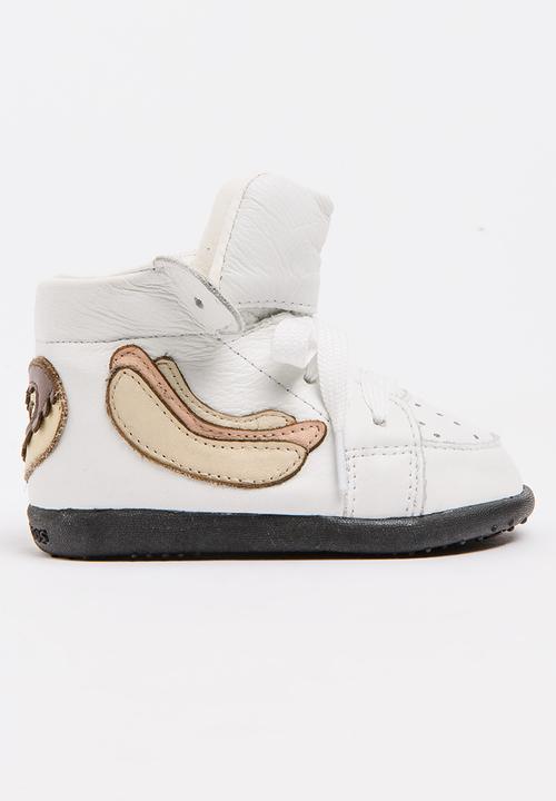 shooshoos - Got Snacks High  Top Sneaker White