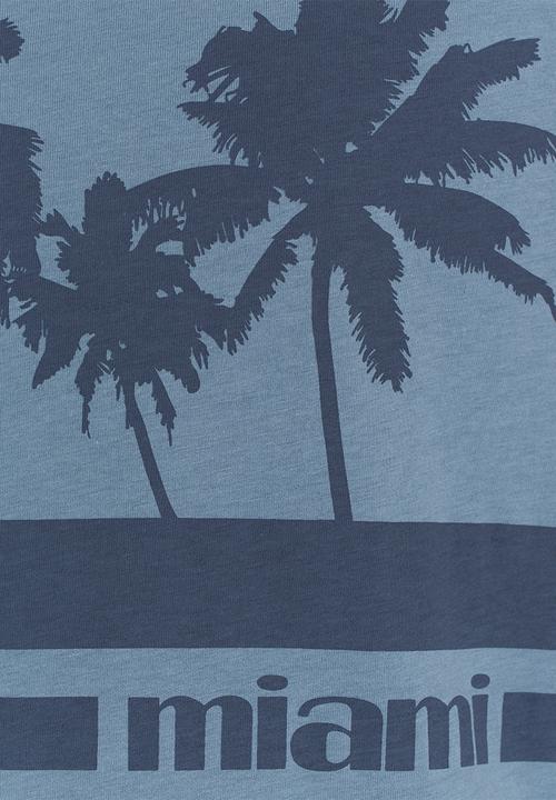 Name It - Printed Tee Blue