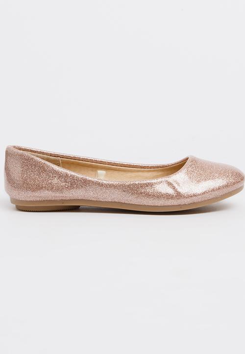 Jumbo - Glitter Pumps Rose gold