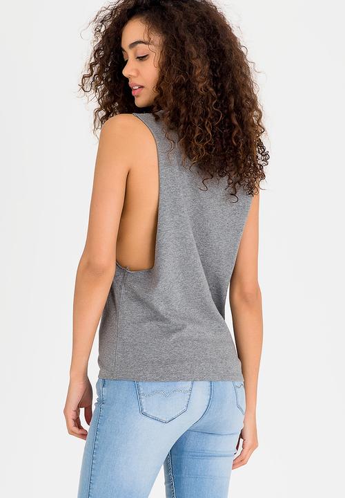 Billabong  - On Tour Muscle Tee Grey Melange