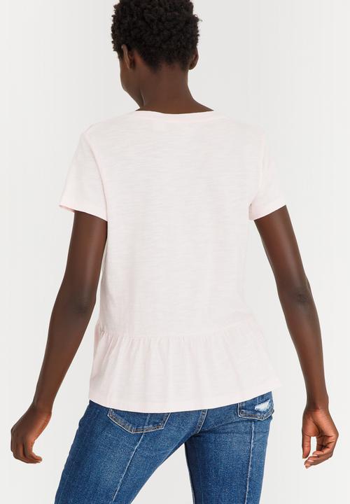 Levi’s® - Peplum Tee Pale Pink