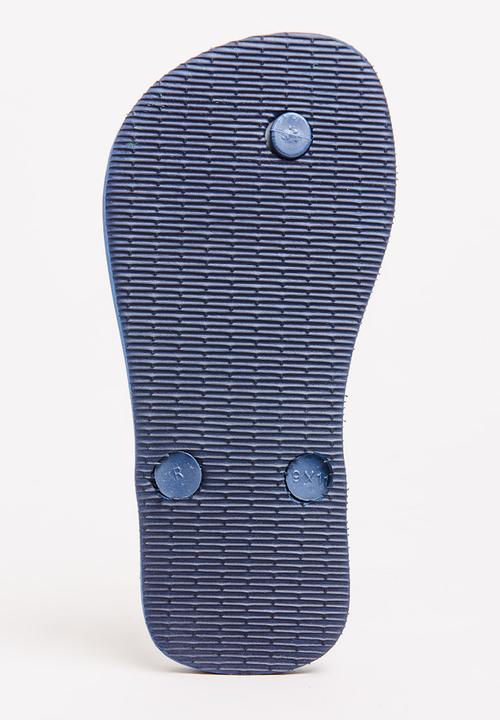 World Tribe - Outerspace Flip Flops Navy