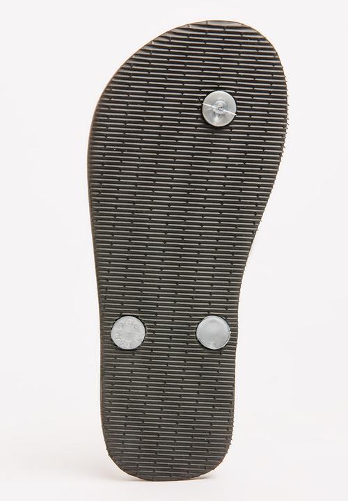 World Tribe - Valentine Flip Flops Black
