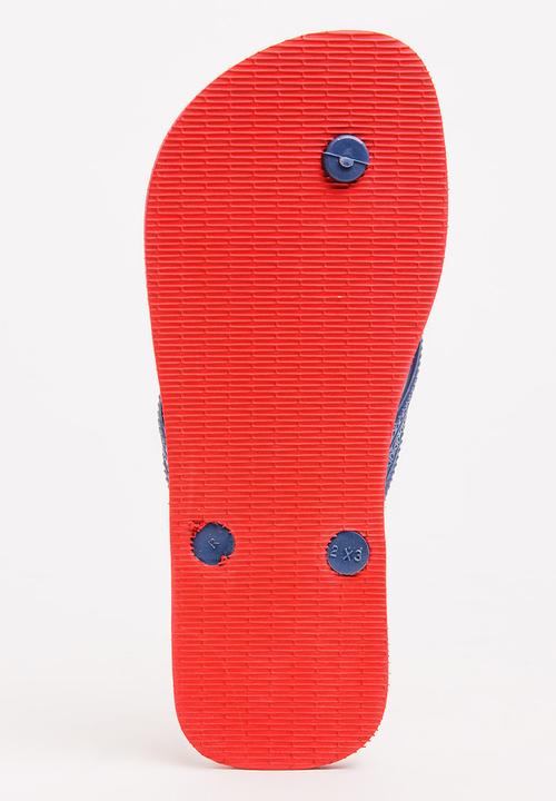 World Tribe - Ultimate Boys Flip Flops Red
