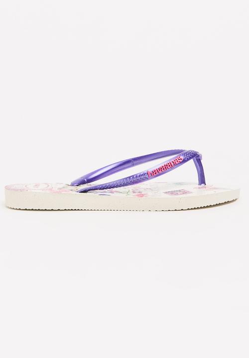 Havaianas - Kids Slim Princess Sofia Flip-flop White