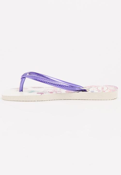 Havaianas - Kids Slim Princess Sofia Flip-flop White