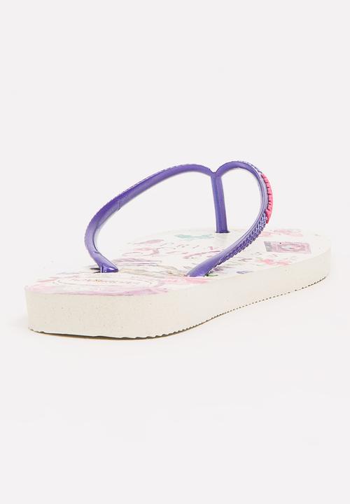 Havaianas - Kids Slim Princess Sofia Flip-flop White